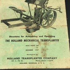Directions assembling operatin for sale  Romulus