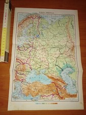 Cartina geografica orientale usato  Novellara