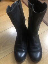 Girls leather boots for sale  SHEFFIELD