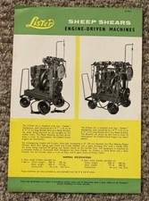 lister sheep shears for sale  USA