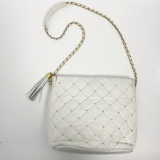 Bolsa de couro acolchoada vintage feita na Califórnia Tiffany Rose comprar usado  Enviando para Brazil