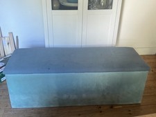Upholstered seat bench for sale  WORTHING