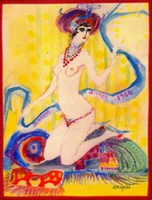 Jeanne socquet gouache d'occasion  Paris XX