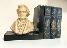 Massive vintage left bookend with a beautiful bust of the composer Beethoven comprar usado  Enviando para Brazil