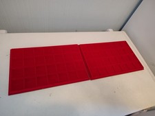 Bandeja de exibição de vitrine de joias com 2 a 28 slots inserções flocadas Falcon EUA, usado comprar usado Bandeja de exibição de vitrine de joias com 2 a 28 slots inserções flocadas Falcon EUA, usado comprar usado  Enviando para Brazil