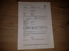 Abe tüv gutachten gebraucht kaufen  Wiesmoor
