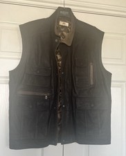 Men leather gillet for sale  LEVEN