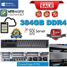 Dell poweredge r730 for sale  BASINGSTOKE