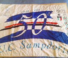 Bandiera calcio sampdoria usato  Vo