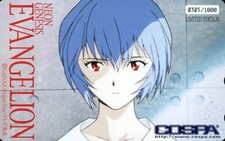 Usado, Cartão telefônico Rei Ayanami "Neon Genesis Evangelion" COSPA comprar usado  Enviando para Brazil