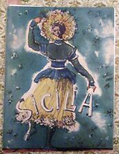 Sicilia settembre 1953. usato  Torino