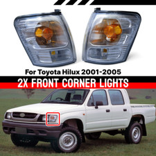 Par de luzes indicadoras de canto dianteiro estacionamento seta para Toyota Hilux 2001-2005, usado comprar usado  Enviando para Brazil