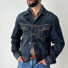 Jaqueta jeans vintage masculina Lee 101-J Repro Trucker tamanho G comprar usado  Enviando para Brazil
