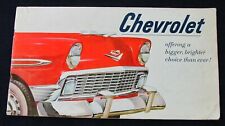 1956 chevrolet catalog for sale  Tulsa