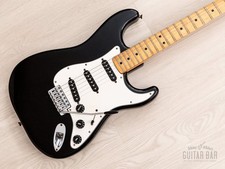 1980 Fender Stratocaster Guitarra Vintage Preta, 100% Original com Estojo comprar usado  Enviando para Brazil