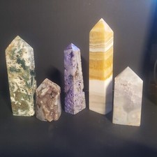 Carved natural crystals for sale  Tioga