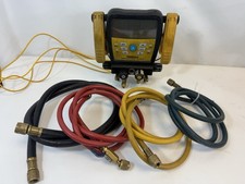 Coletor de refrigerante Fieldpiece SM480V 4 portas com medidor de mícron com mangueiras comprar usado  Enviando para Brazil