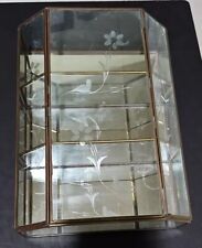 Vtg brass glass for sale  Oklahoma City