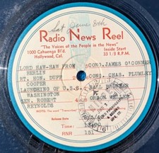 Wwii radio news for sale  Redding
