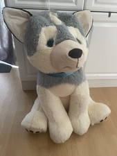 Giant husky plush for sale  NEW MALDEN