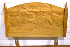 Childrens spaceman carved for sale  BLYTH