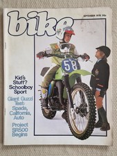 Bike magazine september for sale  WALLINGTON