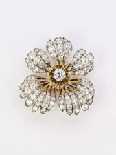 Broche fleur ancienne d'occasion  Paris III