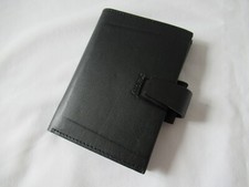 Filofax black bonded for sale  UK