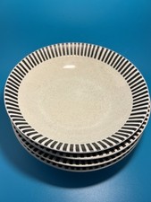 Vintage stoneware striped for sale  San Francisco