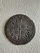 1339 Jean III Brabante Prata Gros au Lion – Moeda Medieval, Ducado de Brabante comprar usado  Enviando para Brazil