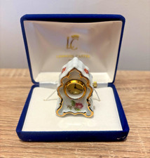 Miniature pendule porcelaine d'occasion  Les Pennes-Mirabeau