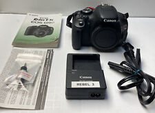 Câmera Digital SLR Canon EOS Rebel T3i 18.0MP - Preta - Kit, Caixa, Apenas Corpo Sem Len comprar usado  Enviando para Brazil