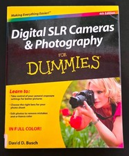 Digital SLR Cameras and Photography for Dummies David D. Busch 2012 free shippin segunda mano  Embacar hacia Mexico