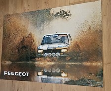 Affiche poster peugeot d'occasion  Montauban