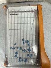 Cortador de papel guilhotina Fiskars aparador scrapbooking artesanato mesa leve, usado comprar usado  Enviando para Brazil
