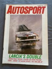Autosport magazine 1989 for sale  FAREHAM