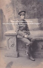 Rppc ww1 studio for sale  DIDCOT