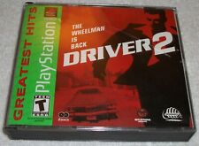 Driver 2 Greatest Hits PS1 PlayStation 1, 2000 completo com manual e cartão de registro comprar usado  Enviando para Brazil