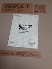 Original arcade manual for sale  Mc Lean