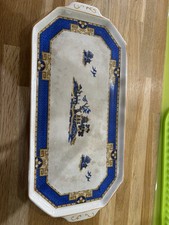 Antique blue willow for sale  WALTHAM CROSS