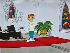 Hanna Barbera Vintage Original Anos 70 JETSONS Animação Arte Produção Celular #18 comprar usado  Enviando para Brazil