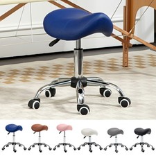 Leather saddle stool for sale  GREENFORD
