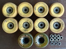 Lote de rodas de skate Olympian Plus Bel Air 60mm & Bones Super Elite 101A 57mm comprar usado  Enviando para Brazil