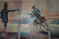 Quadro olio tela usato  Guidonia Montecelio
