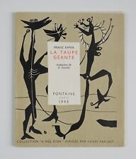 Franz kafka taupe d'occasion  Dijon