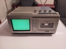 Vintage Hitachi CPT0652 Rádio Portátil Colorido TV Gravador Reprodutor de Fita Jogos CRT comprar usado  Enviando para Brazil