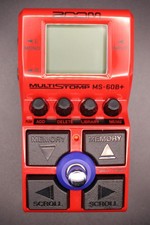 Pedal de efeitos graves Zoom MS-60B+ MultiStomp vermelho 197881362348 OB usado comprar usado  Enviando para Brazil
