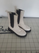 White faux leather for sale  WELLINGBOROUGH