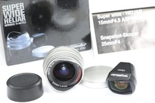 voigtlander 15mm for sale  GLASGOW