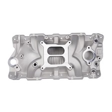 Dual Plane Intake Manifold for Small Block Chevy 305 327 350 V8 1955-86 Bolt-on for sale  Monroe Township